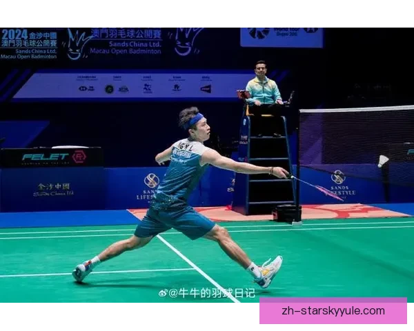 不敌香港老将伍家朗 郑加恒澳门羽球公开赛夺银